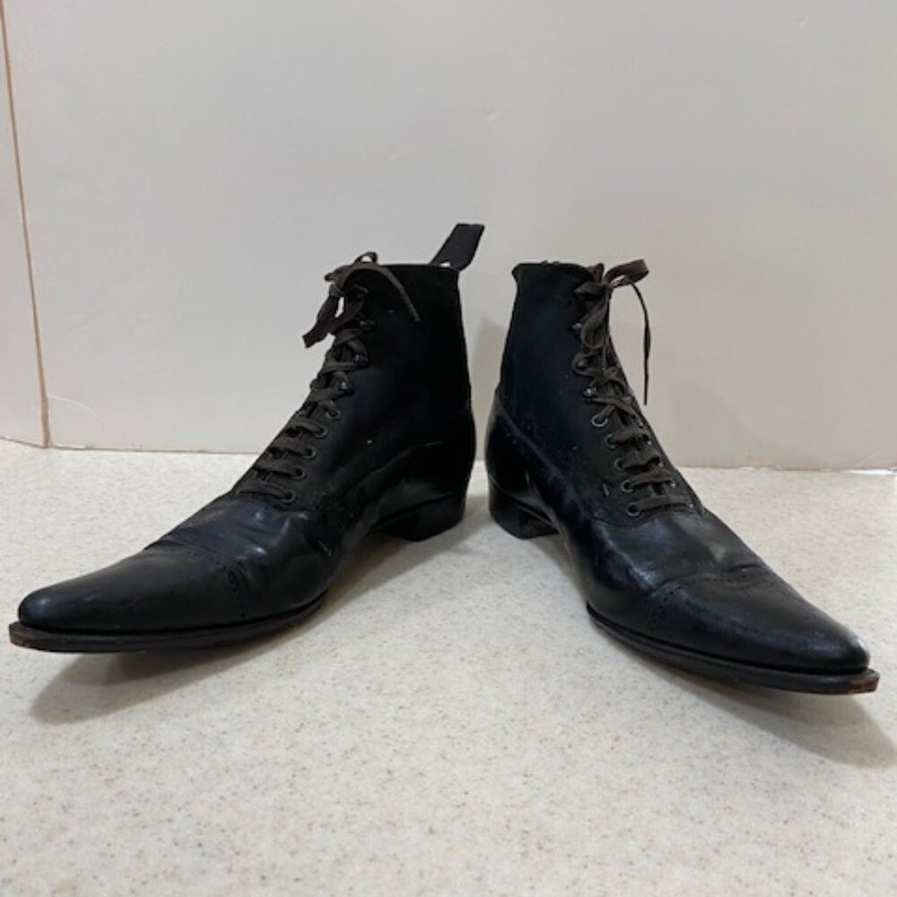 Vintage 1800 ladies shoes - Picture 2 of 7